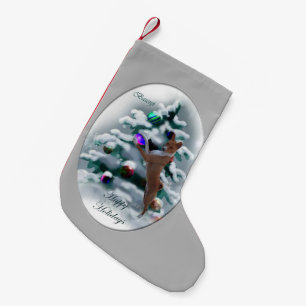 Petite Chaussette De Noël Noël de Basenji