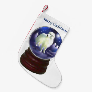 Petite Chaussette De Noël Noël de Grands Pyrénées