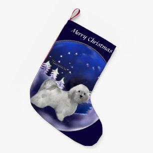 Petite Chaussette De Noël Noël de Havanese