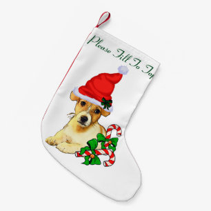 Petite Chaussette De Noël Noël de Jack Russell Terrier