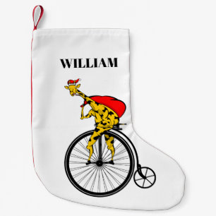 Petite Chaussette De Noël Noël de la Giraffe du Père Noël