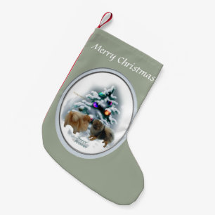 Petite Chaussette De Noël Noël de Pomeranian