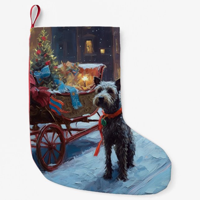 Petite Chaussette De Noël Noël festif de Chesapeake (Devant)
