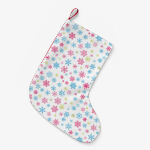 Petite Chaussette De Noël Noël Fêtes Motif de neige