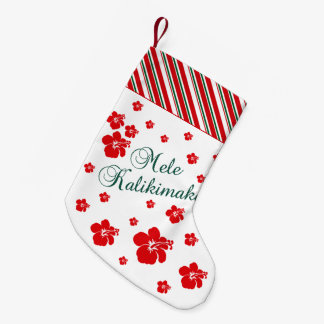 Petite Chaussette De Noël Noël hawaïen | Mele Kialikimaka