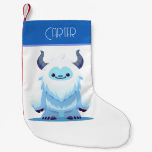 Petite Chaussette De Noël Noël mignon/yeti d'hiver