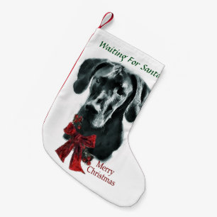 Petite Chaussette De Noël Noël (noir) de great dane