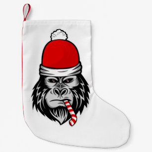 Petite Chaussette De Noël Noël père Noël gorilla