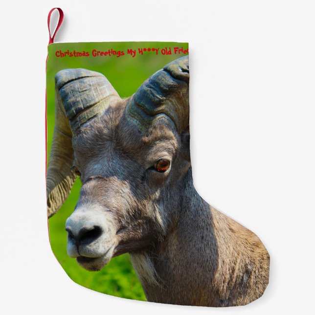 Petite Chaussette De Noël Noël Stocker Mon Miel Vieux Ami (Devant)