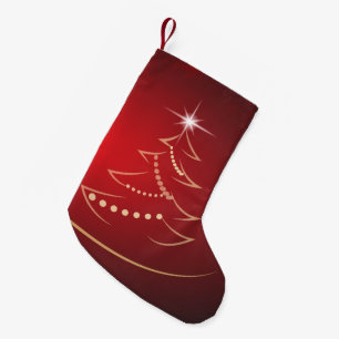 Petite Chaussette De Noël Noël Stocking Arbre de Noël avec étoile