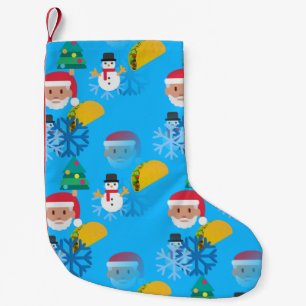 Petite Chaussette De Noël noël taco emoji