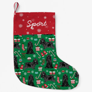Petite Chaussette De Noël Nom de chien personnalisé du chien de Cocker Span