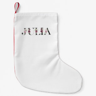 Petite Chaussette De Noël Nom Julia