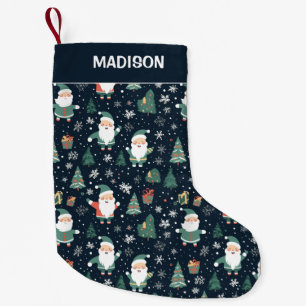 Petite Chaussette De Noël Nom personnalisé Noël Père Noël