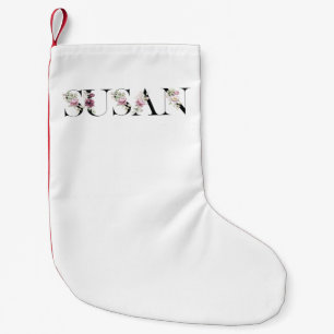Petite Chaussette De Noël Nom Susan