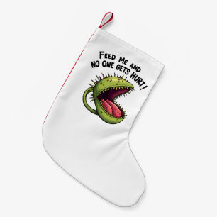 Petite Chaussette De Noël Nourrir moi et personne ne se fait blesser Vénus P