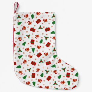 Petite Chaussette De Noël Nouveau rouge
