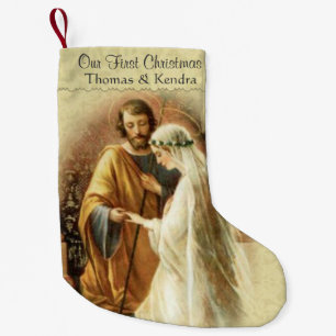 Petite Chaussette De Noël Nouvel anniversaire marié