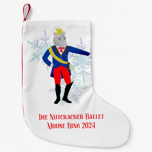 Petite Chaussette De Noël Nutcracker Souris King Noël Stocker (Devant)