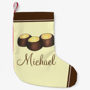 Petite Chaussette De Noël Ohio OH Beurre d'arachide Buckeye Buck Eye Nut Can