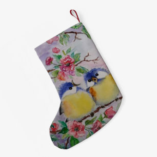 Petite Chaussette De Noël Oiseaux mignons Stocking de Noël