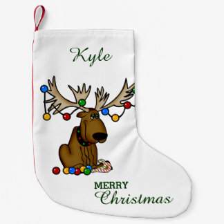 Petite Chaussette De Noël Orignaux drôles