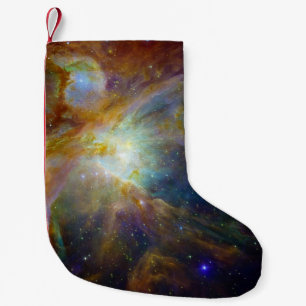 Petite Chaussette De Noël Orion Nebula rougeâtre brun NASA