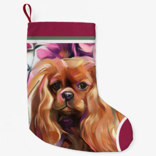 Petite Chaussette De Noël Ornement de Noël Ruby Cavalier  Stockage
