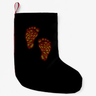 Petite Chaussette De Noël Orteils tribaux