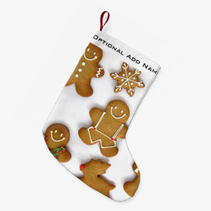 Petite Chaussette De Noël Pain d'épices Noël aux hommes