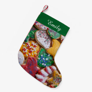 Petite Chaussette De Noël Pains de Noël I Pâtisserie colorée des Fêtes