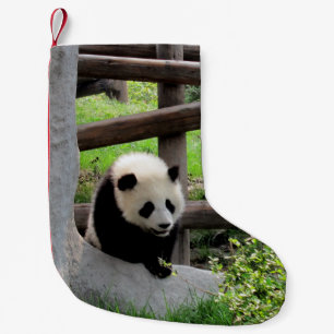 Petite Chaussette De Noël Panda bébé