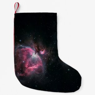 PETITE CHAUSSETTE DE NOËL PAPIER NUMÉRIQUE NEBULA NOIR ET PURPLE