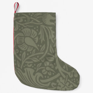Petite Chaussette De Noël Papier peint floral Narcisse William Morris