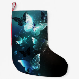 Petite Chaussette De Noël Papillons de nuit à la menthe