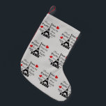 Petite Chaussette De Noël Paris<br><div class="desc">Paris text text illustration with Eiffel Tower and red hearts decoration. C'est possible to change the background color and to add different one to the design with your choice.</div>