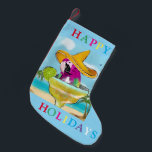 PETITE CHAUSSETTE DE NOËL PARROTS<br><div class="desc">Belle conception de perroquets</div>