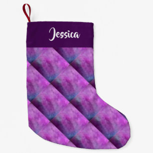 Petite Chaussette De Noël Particularité violette