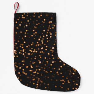 Petite Chaussette De Noël Parties scintillant arrière - plan or texture