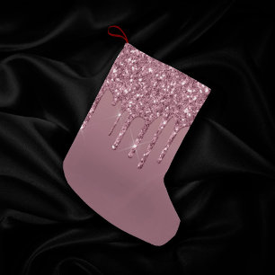 Petite Chaussette De Noël Parties scintillant Mauve de dérive Mélangeur de