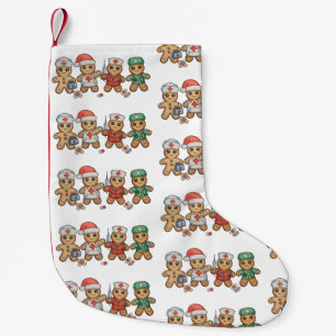 Petite Chaussette De Noël Pâtisserie de Noël Infirmière Mignonne Soins de Sa