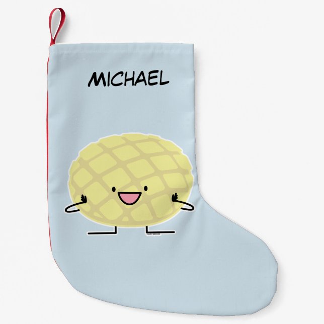 Petite Chaussette De Noël Patisserie doux de pain de conque japonaise de (Devant)