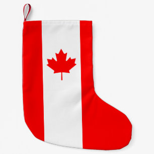 Petite Chaussette De Noël Patriotic National Flag of Canada