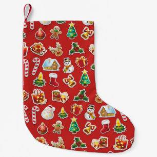 Petite Chaussette De Noël Patters de Noël
