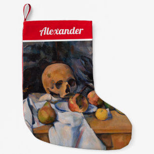 Petite Chaussette De Noël Paul Cezanne - Nature morte au crâne