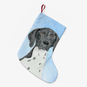 Petite Chaussette De Noël Peinture à pointres germanique - Art original
