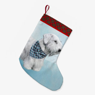Petite Chaussette De Noël Peinture Sealyham Terrier - Cute Original Chien Ar