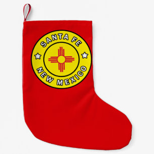 Petite Chaussette De Noël Père Noël Fe Nouveau-Mexique
