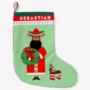 Petite Chaussette De Noël Père Noël mexicain