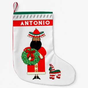 Petite Chaussette De Noël Père Noël mexicaine